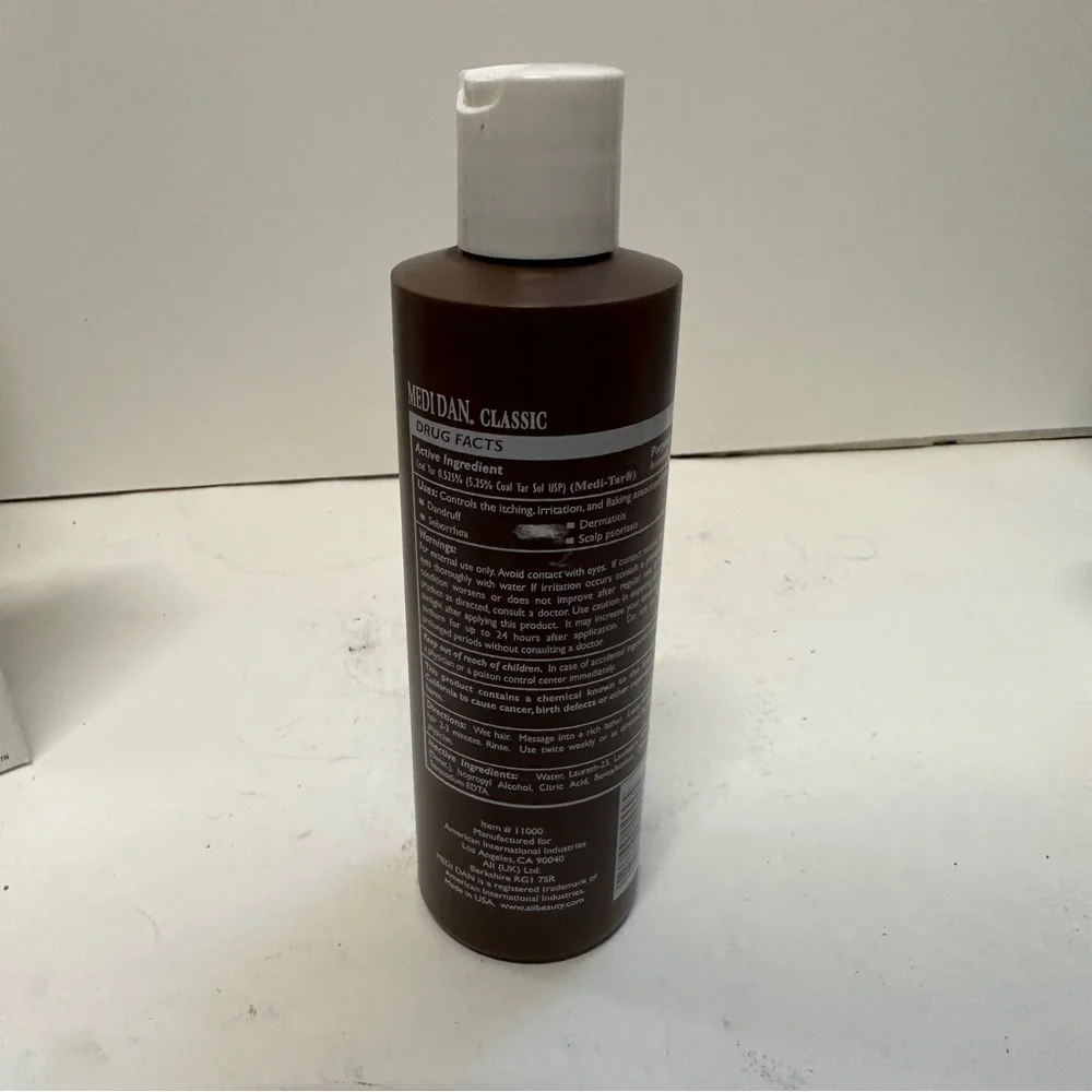 Medi-Dan Medicated Dandruff Treatment Shampoo 8 OZ HTF